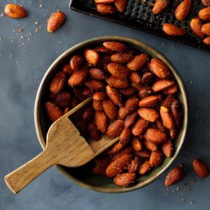 Roasted Almonds, Roasted Almonds Benefits, Roasted Almonds and cashews